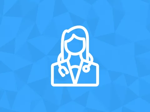 physician index female doctor icon